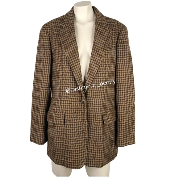 Ralph Lauren Classic Wool Herringbone Blazer Jacket - Picture 11 of 12